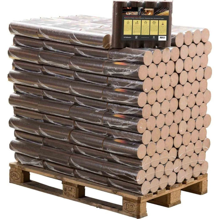Briquetes Pini-Kay Premium – 960 kg – 96 lotes – 5,2 kWh