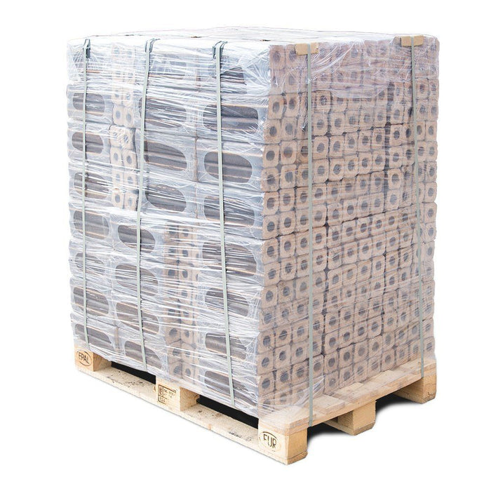 Briquetes de lenhite REKORD – 900 kg – 90 pacotes de 10 kg