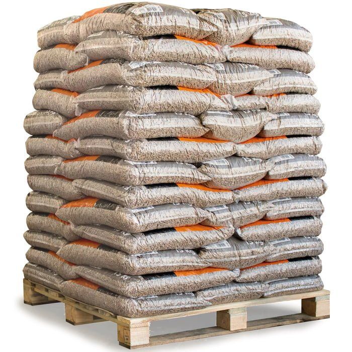 Pellets de resinosas HEIZFUXX GREY 6 mm ENplus A2 – sacos de 15 kg