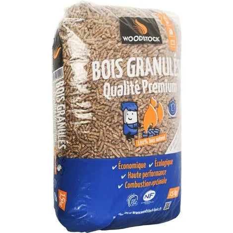 Pellets BADGER - meia palete de 35 sacos de 15 kg