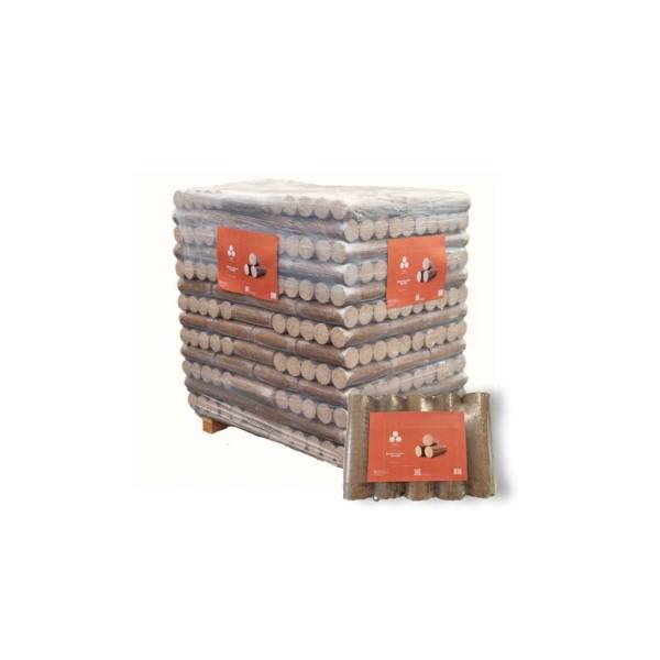 Toros prensados Premium – 96 pacotes de 5 – palete aprox. 925 kg