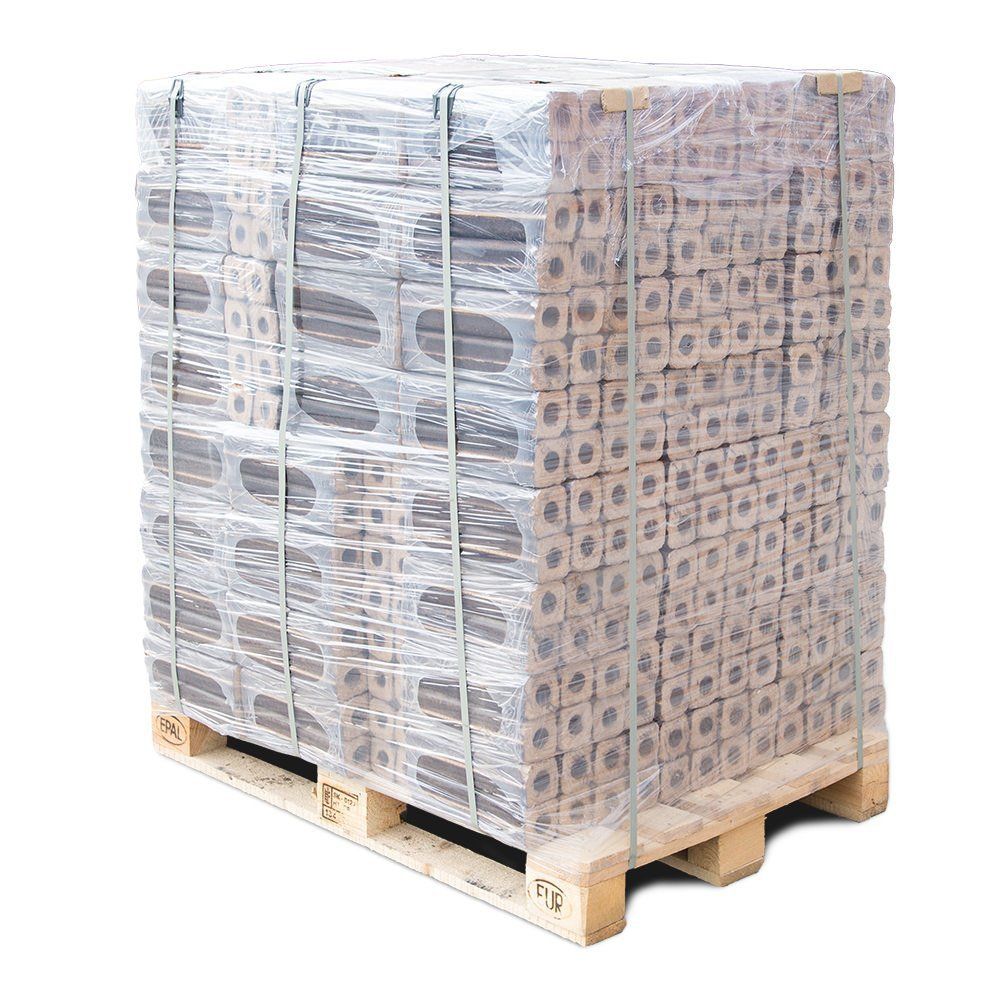 Briquetes de lenhite REKORD – 900 kg – 90 pacotes de 10 kg