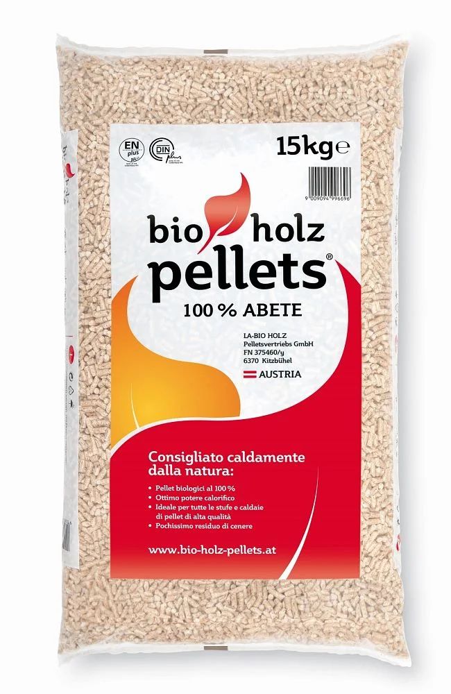 Pellets bio 100 % faia ENplus A1 – 1050 kg – aquecimento e grelhador