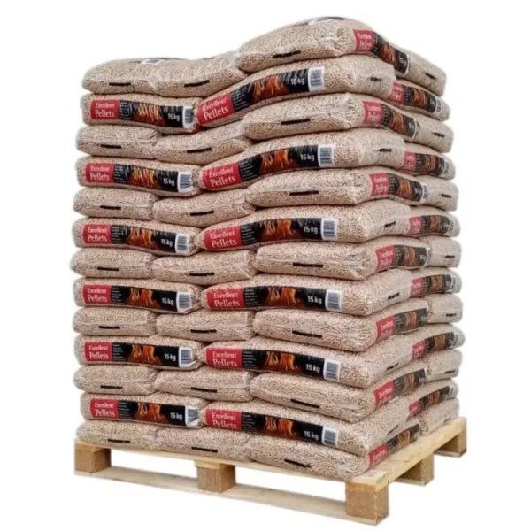 Pellets de carvalho ENplus A1 – 960 kg – preço promocional