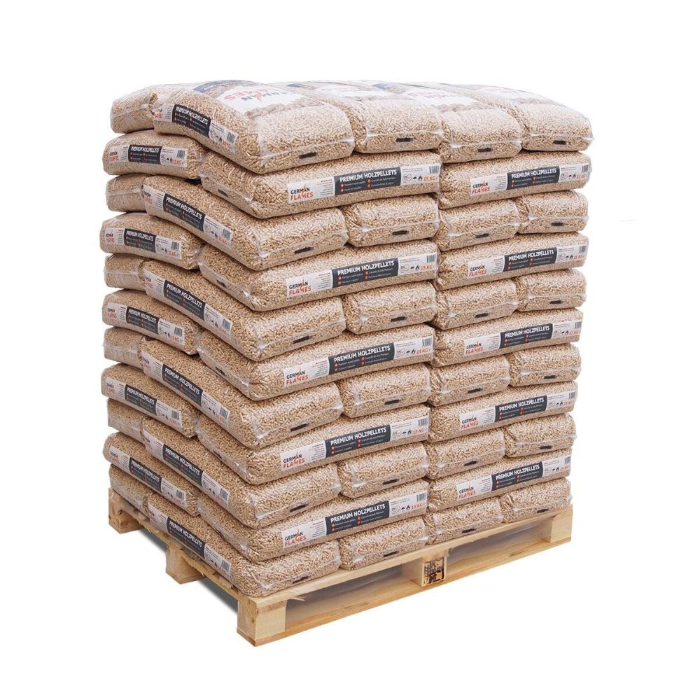 Pellets German Flames 6 mm ENplus A1 – combustão limpa