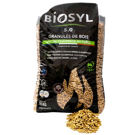 Pellets Biosyl – saco de 15 kg