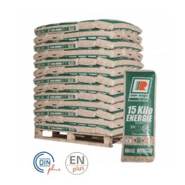 Pellets VAN ROJE – palete de 65 sacos de 15 kg