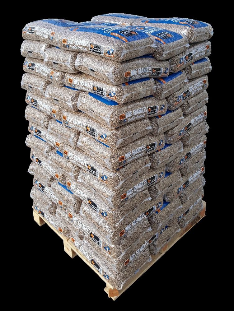 Pellets Woodstock – palete de 72 sacos de 15 kg