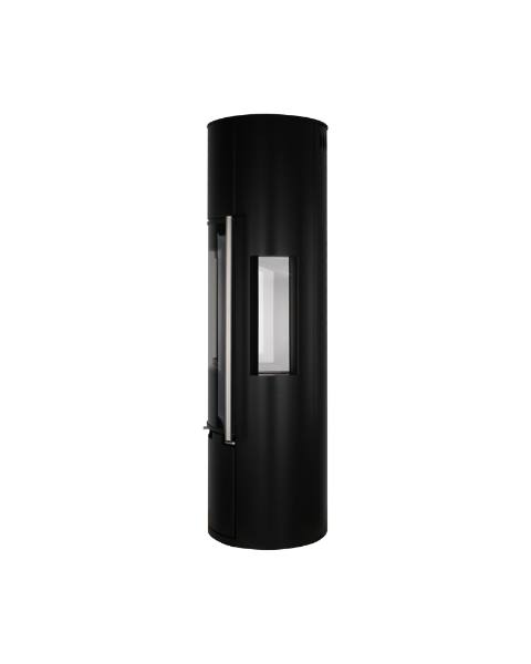 Salamandra a lenha Ember E-15 XL VG três faces envidraçadas