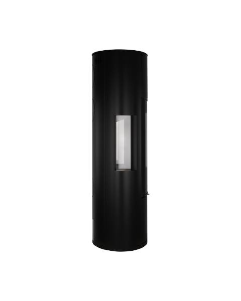 Salamandra a lenha Ember E-15 XL VG três faces envidraçadas