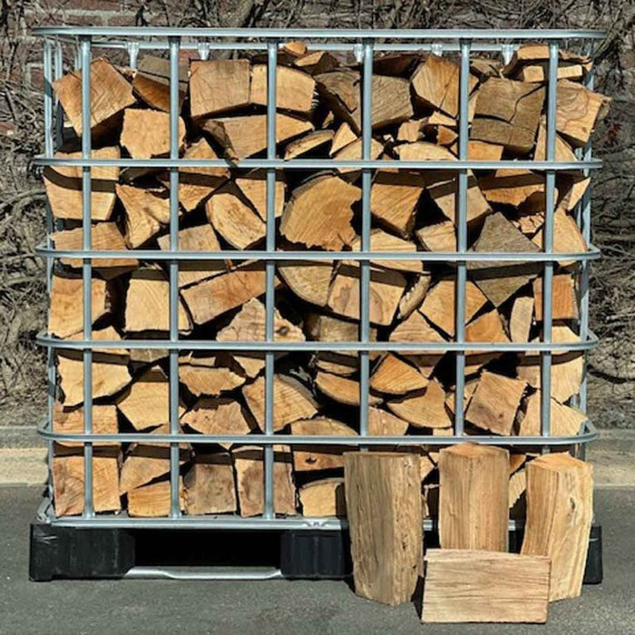 Faia seca ao ar, rachada grosseiramente 30cm