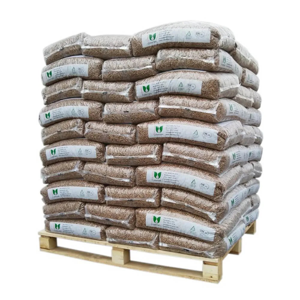 Coterram pellets de madeira - palete de 70 sacos de 15 kg