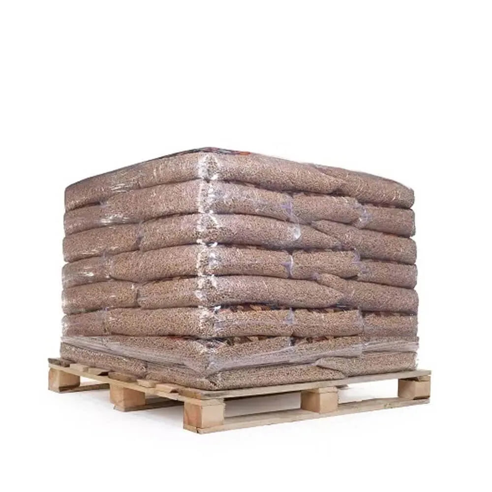 Pellets de madeira mistos - saco de 650 kg, certificado ENplus A1