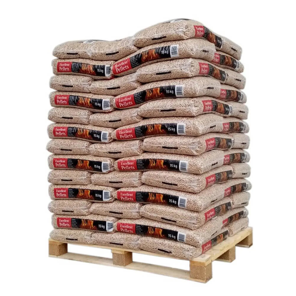 Pellets Excellent - palete de 65 sacos de 15 kg