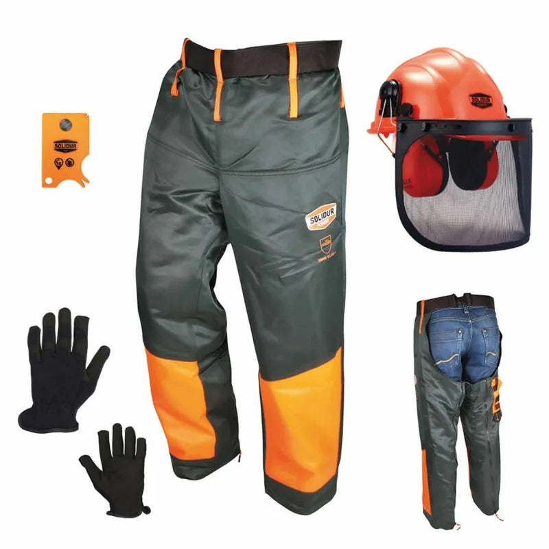 Kit de segurança para abate de árvores
