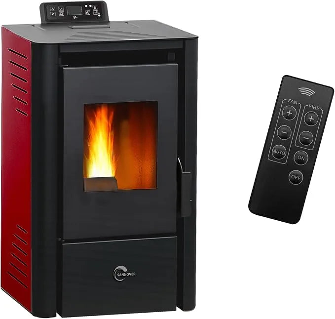 Salamandra a pellets 9 kW - programável